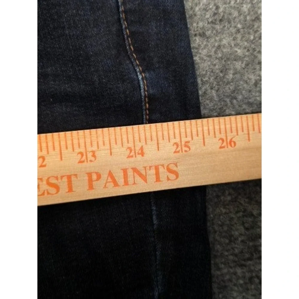 Lane Bryant Straight Tighter Tummy Technology Denim Jeans Dark Wash Sz 26 R Plus - Picture 5 of 10